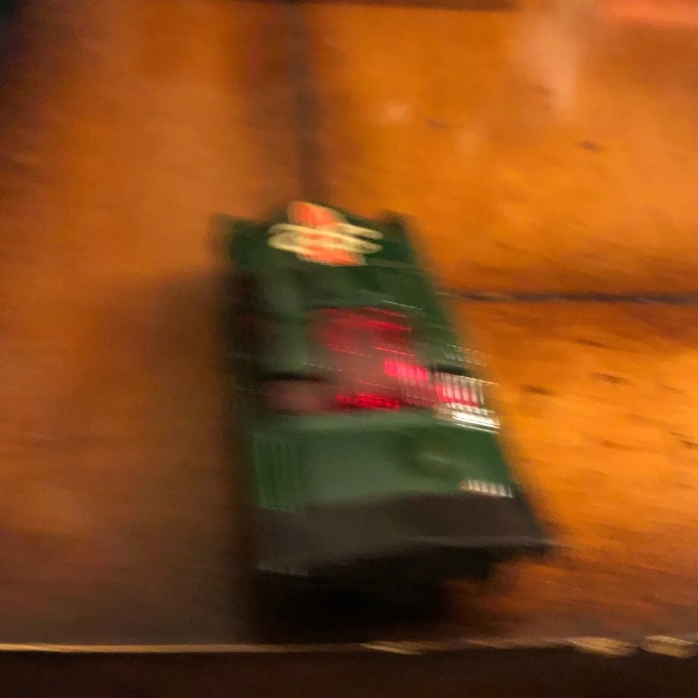 Green Kids Toy Race Car with Number 32